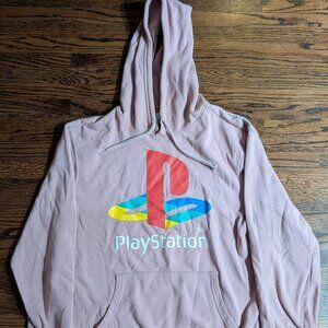 Playstation Hoodie - Old Navy - Medium - Light Pink